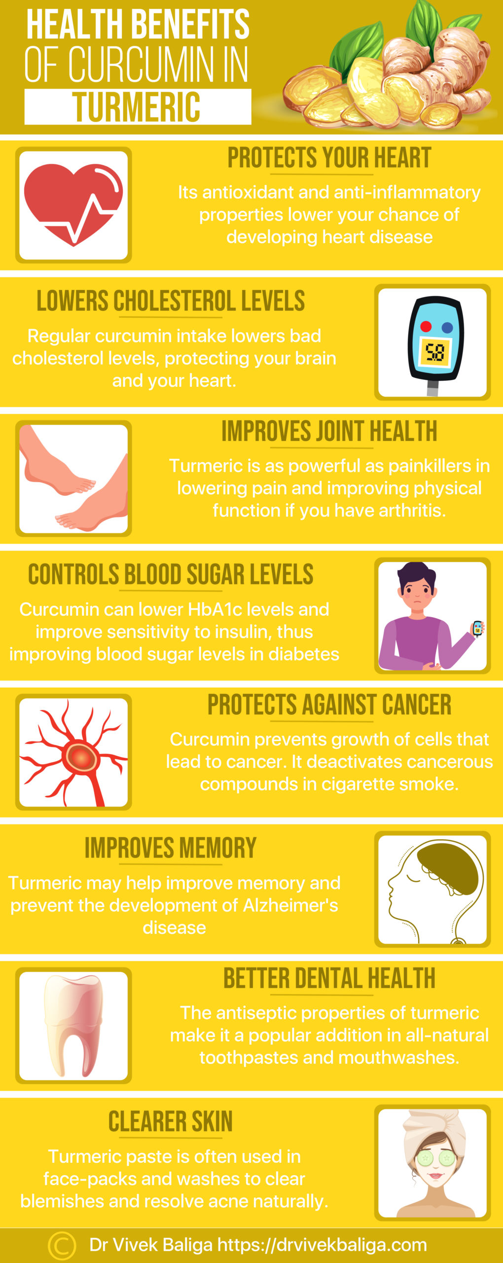 health benefits of curcumin