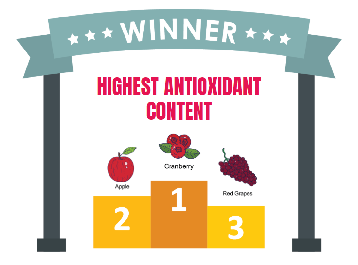 which fruits has highest antioxidant activity